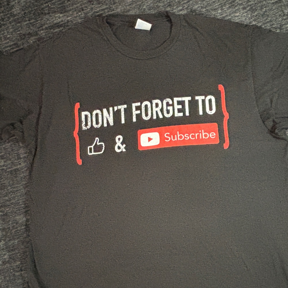 YouTube Men’s Tee - Picture 1 of 2